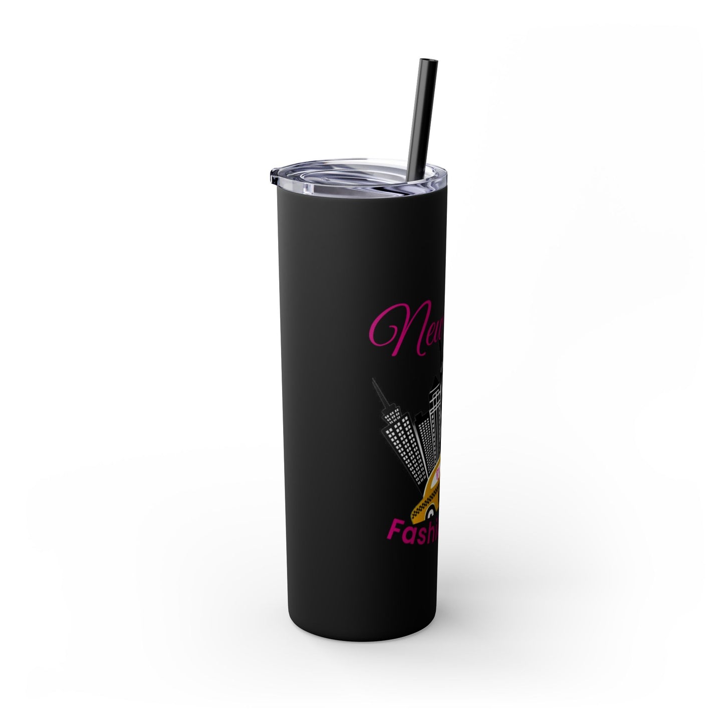 Skinny Tumbler with Straw, 20oz