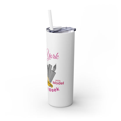 Skinny Tumbler with Straw, 20oz