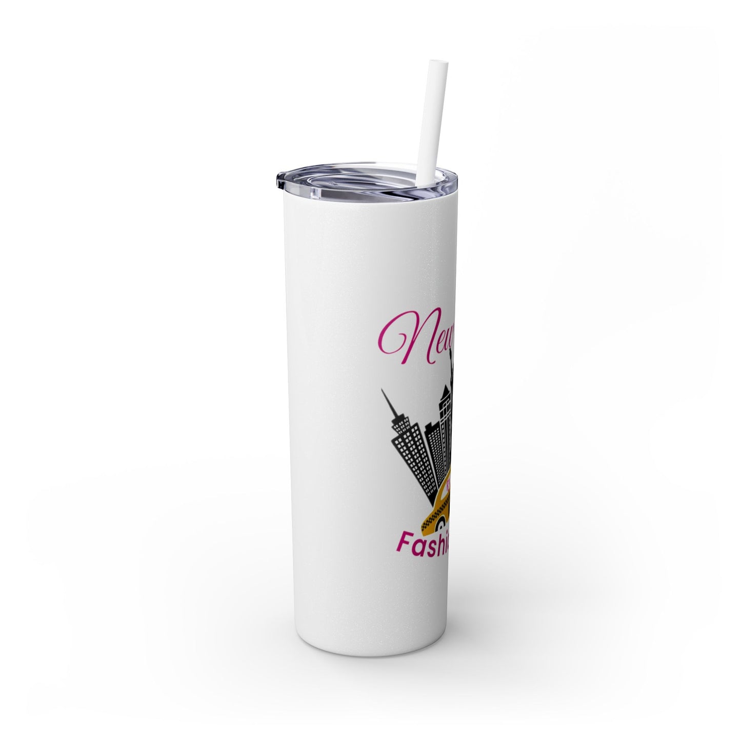 Skinny Tumbler with Straw, 20oz