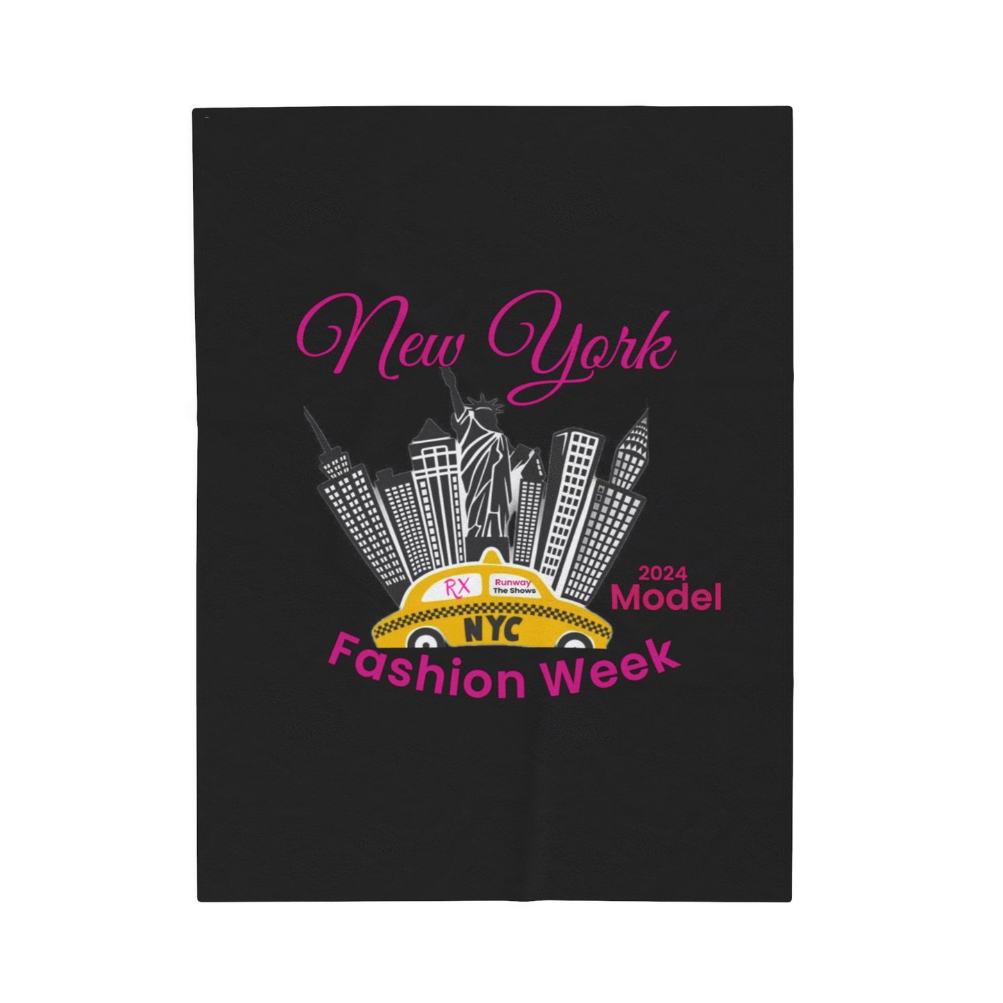 New York Model Velveteen Plush Blanket